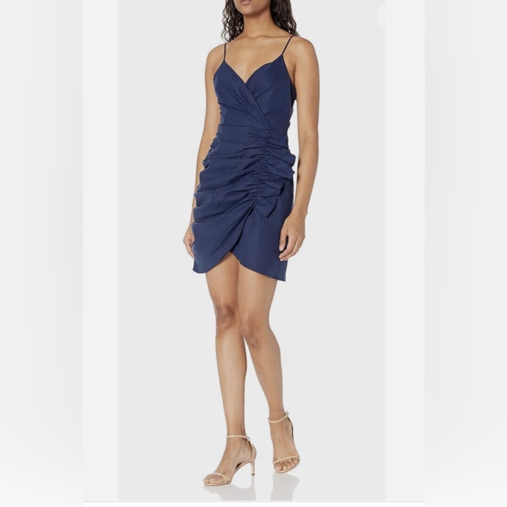 RAMY BROOK Size 4 navy mini dress NWT